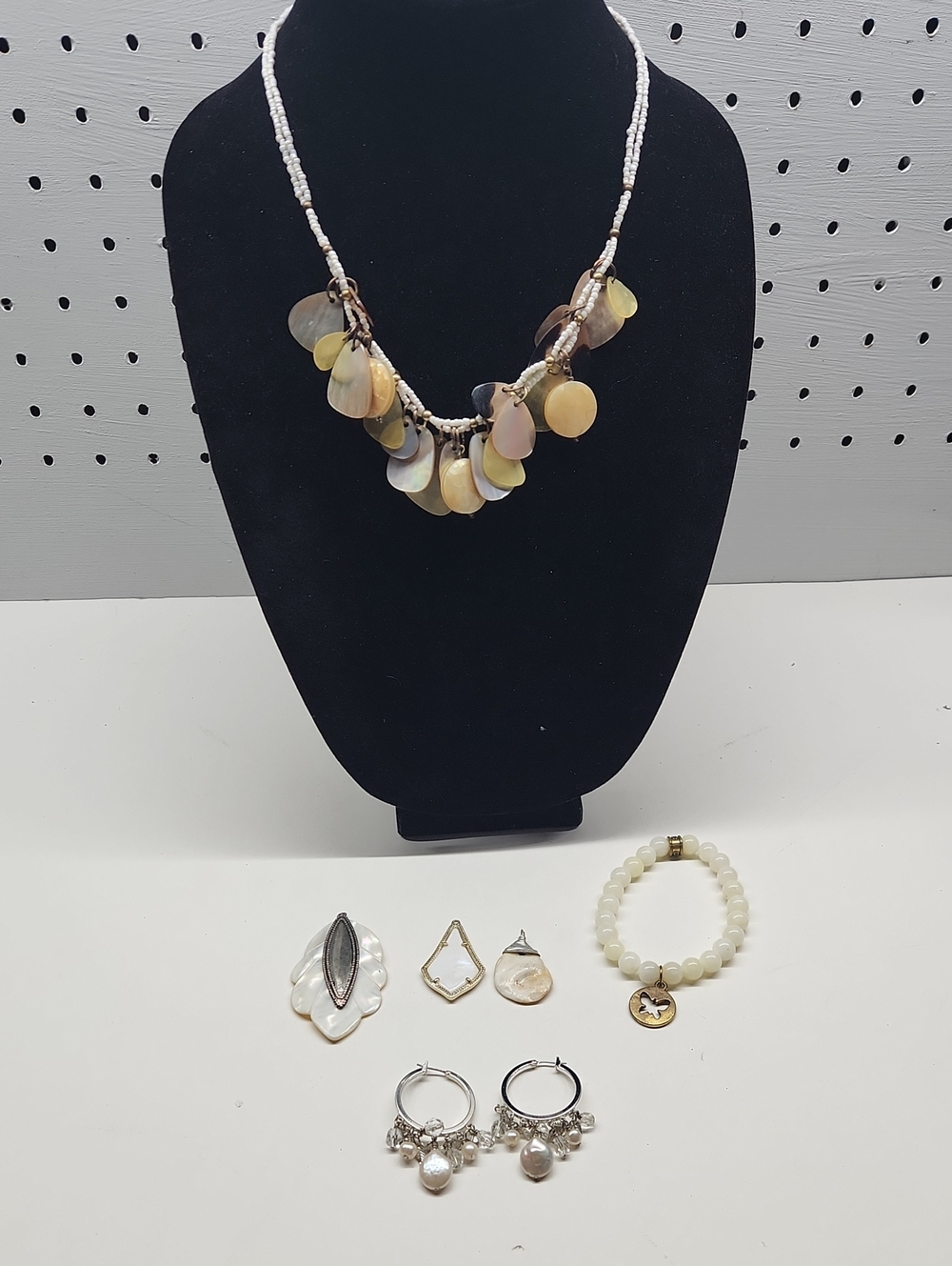 White Themed Jewelry Bundle
